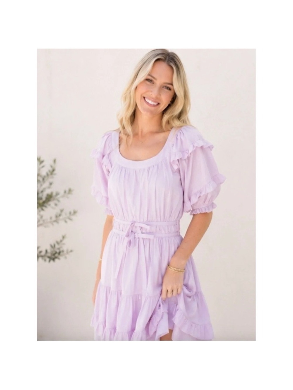 Anna Cate Aurora Dress in Winsome Orchid Sz X Small
